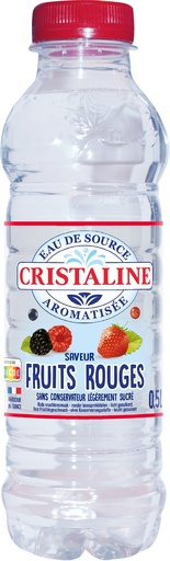 [200743] Cristaline Fruits Rouges Eau Aromatisée 50 Cl