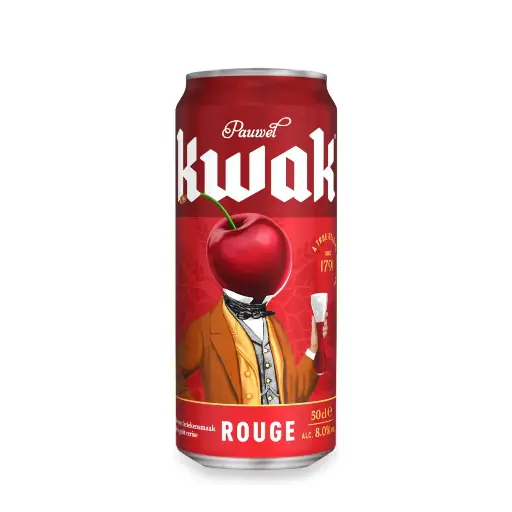 [049608] Kwak Rouge Canette 50 Cl