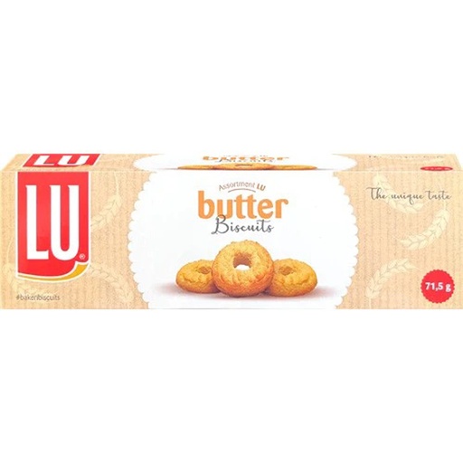 [015156] Lu Butter Biscuits 71,5 Gr