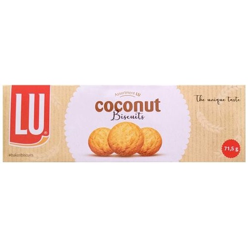 [015172] Lu Coconut Biscuits 71,5 Gr