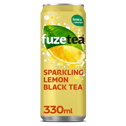 [052949] Fuze Tea Sparkling Lemon Black Tea 33 Cl