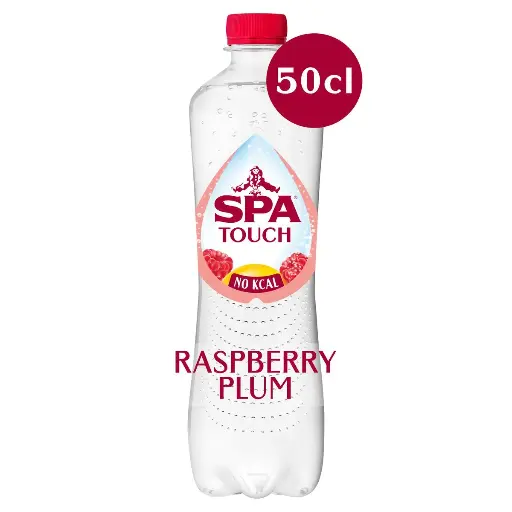 Spa Touch Raspberry Plum Eau Pétillante Aromatisée 50 Cl