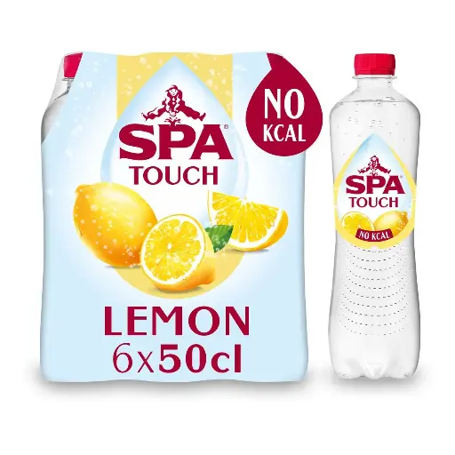 Spa Touch Lemon Eau Pétillante Aromatisée 6x50 Cl