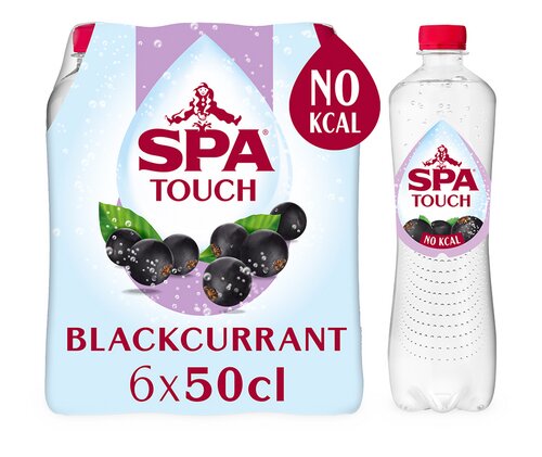 Spa Touch Blackcurrant Eau Pétillante Aromatisée 50 Cl