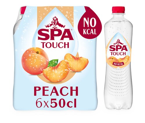 Spa Touch Peach Eau Pétillante Aromatisée 50 Cl