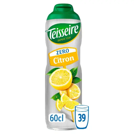 Teisseire Zero Citron Sirop 60 Cl