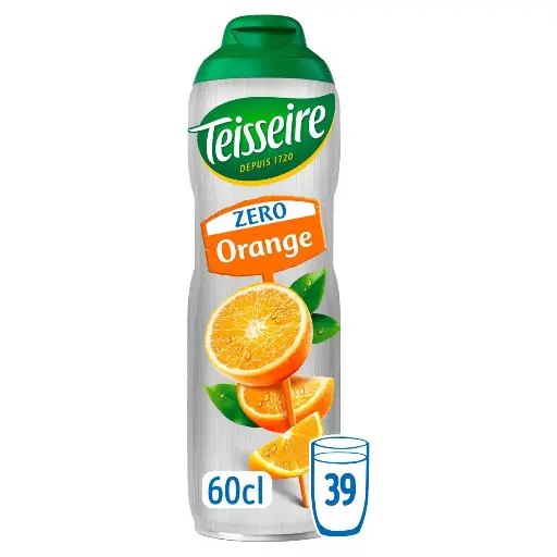 Teisseire Zero Orange Sirop 60 Cl