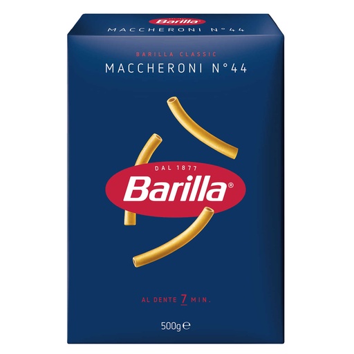 [BARI008] Barilla Maccheroni Pâtes 500 Gr