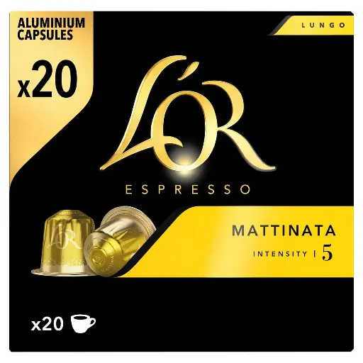 L'Or Espresso Mattinata 20 Pièces