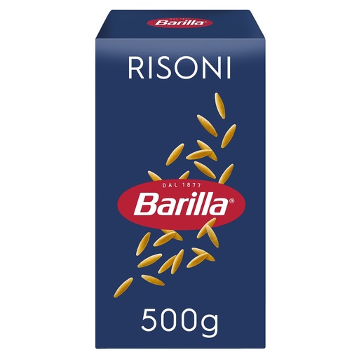 [BARI018] Barilla Risoni Pâtes 500 Gr