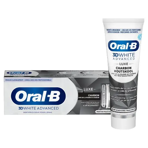 Oral-B Luxe Charbon Dentifrice 75 Ml