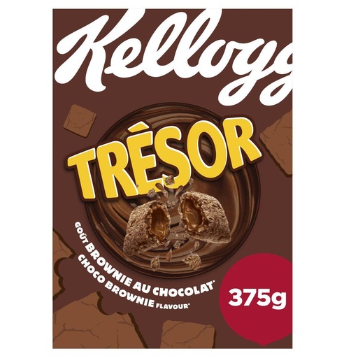 Kellogg's Trésor Brownie Chocolat 375 Gr