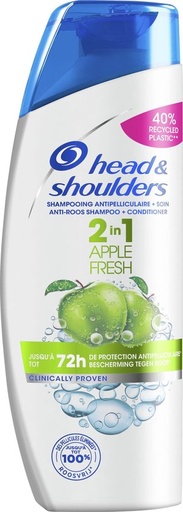 Head & Shoulders 2en1 Apple Fresh Shampoing 300 Ml