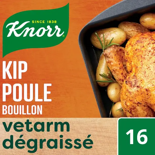 Knorr Finesse Bouillon de Poule 16 Cubes 176 Gr