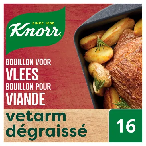 Knorr Finesse Bouillon de Viande 16 Cubes 160 Gr