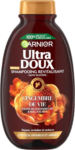 Ultra Doux Gingembre de Vie Shampoing 250 Ml