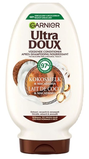 Ultra Doux Lait de Coco & Macadamia Après Shampoing 200 Ml