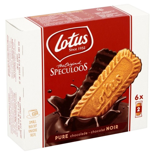 Lotus Spéculoos Chocolat Noir 162 Gr