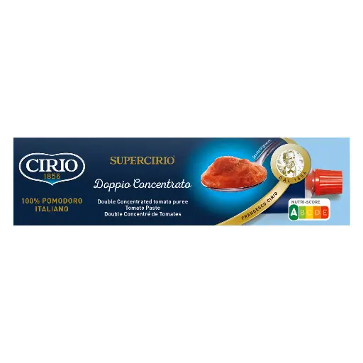 Cirio Supercirio Double Concentré de Tomates Tube 140 Gr