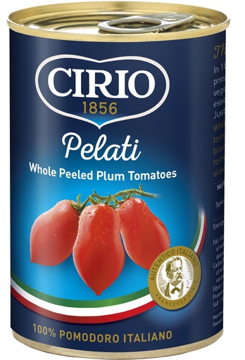 Cirio Pelati Tomates Pelées 400 Gr
