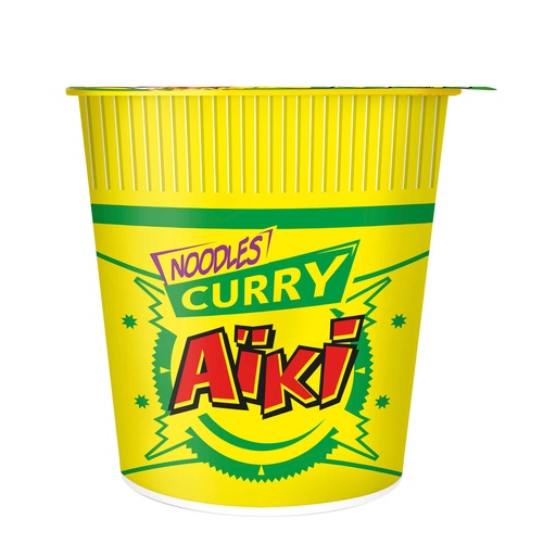 Aiki Noodles Curry Pot de Nouilles 67,6 Gr