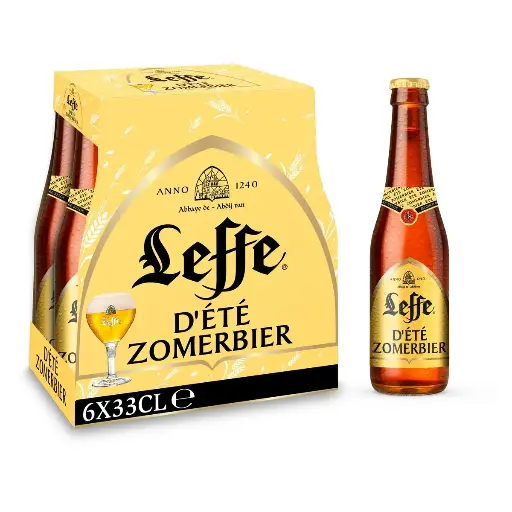 Leffe Été Bière Bouteille 6x33 Cl - Consigne Incluse