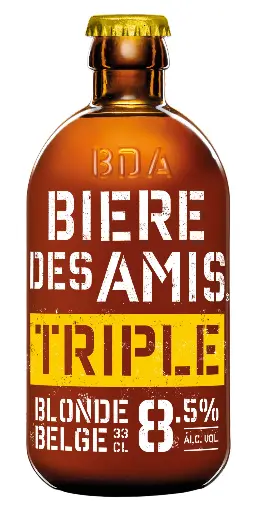 Bière des Amis Triple Blonde 33 Cl
