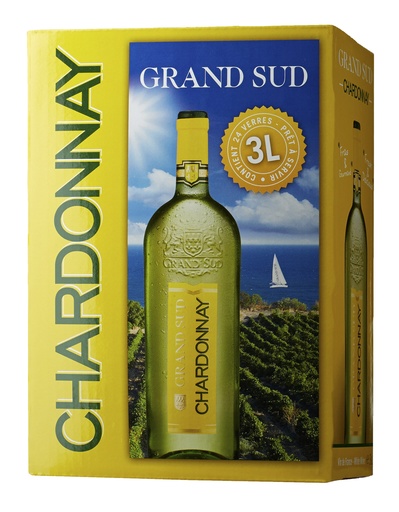 Grand Sud Chardonnay Vin Blanc BIB 3L