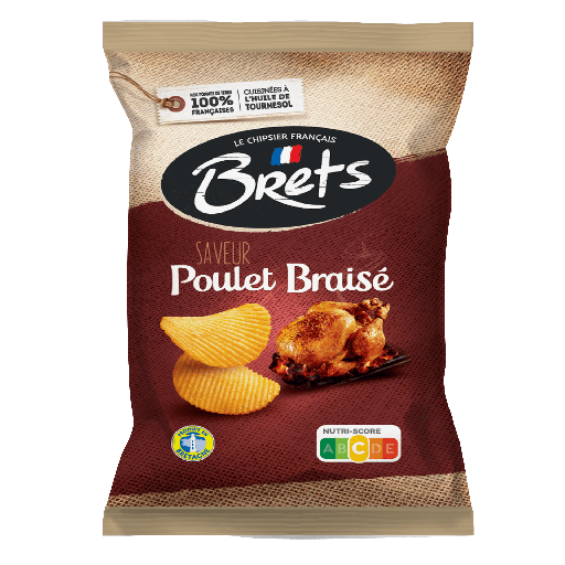 Bret's Poulet Braisé Chips 125 Gr
