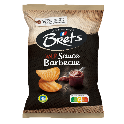 Bret's Sauce Barbecue Chips 125 Gr