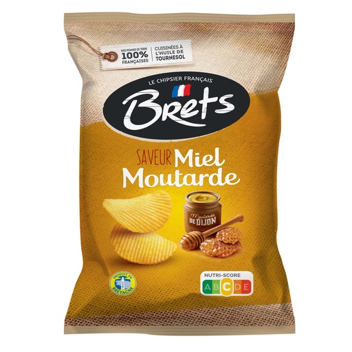 Bret's Miel Moutarde Chips 125 Gr