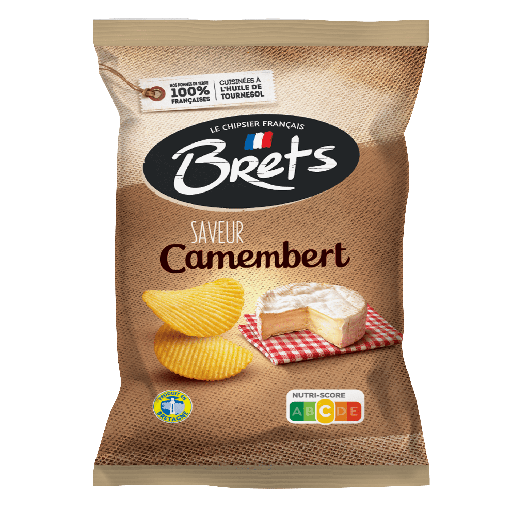 Bret's Camembert Chips 125 Gr