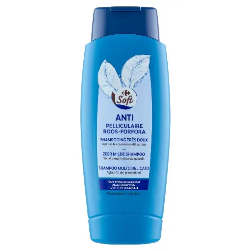 Carrefour Soft Anti Pelliculaire Shampoing 500 Ml