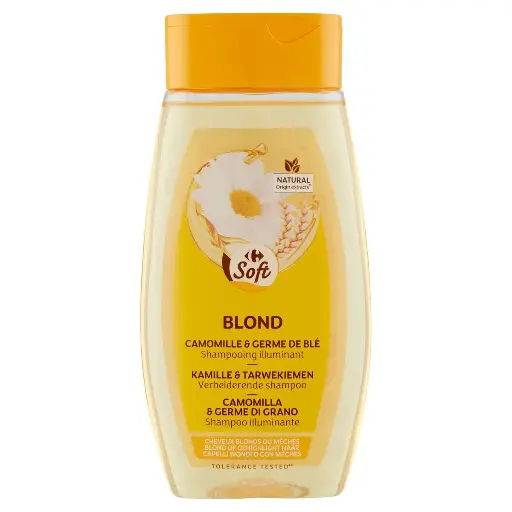 Carrefour Soft Blond Camomille & Germe de Blé Shampoing 250 Gr