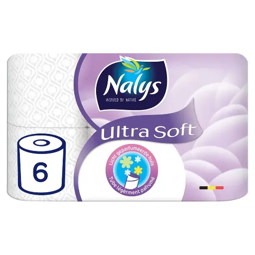 Nalys Ultra Soft Papier-Toilette 6 Rouleaux