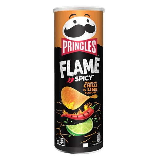 Pringles Flame Spicy Mexican Chilli & Lime Chips 160 Gr