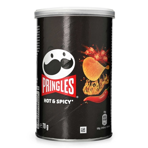 Pringles Hot & Spicy Chips 70 Gr