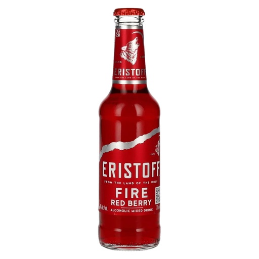 Eristoff Fire Red Berry Vodka Mix 275 Ml