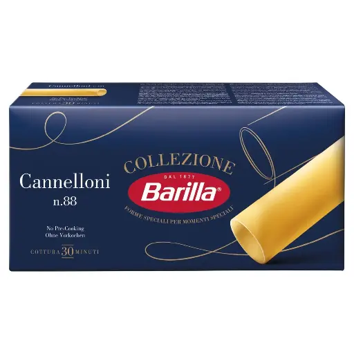 Barilla Cannelloni N.88 Pâtes 250 Gr