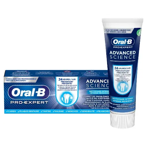 Oral-B Advanced Science Nettoyage Intense Dentifrice 75 Ml