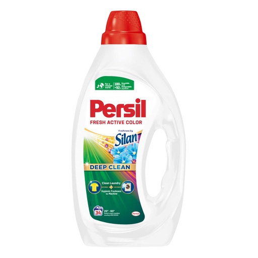 Persil Fresh Active Color Silan Lessive Liquide 34 Doses