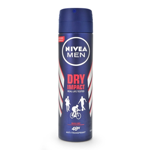 Nivea Men Dry Impact Déodorant Homme 150 Ml
