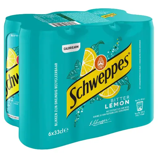 Schweppes Bitter Lemon Canette 33 Cl