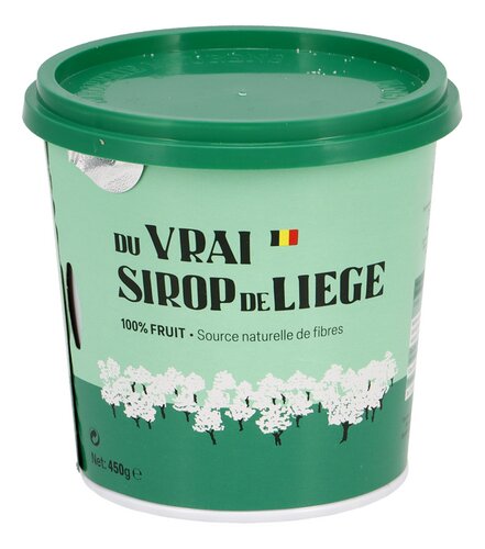Meurens Du Vrai Sirop De Liège Sans Sucre Ajouté 450 Gr