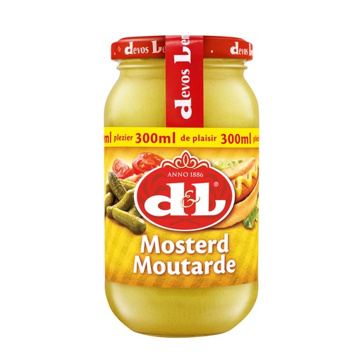 [DELE004] Devos Lemmens Moutarde Sauce 300 Ml