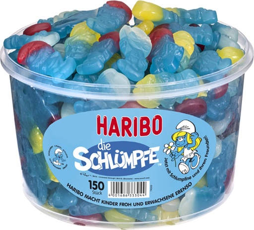 Haribo Schtroumpfs Bonbons 1200 Gr
