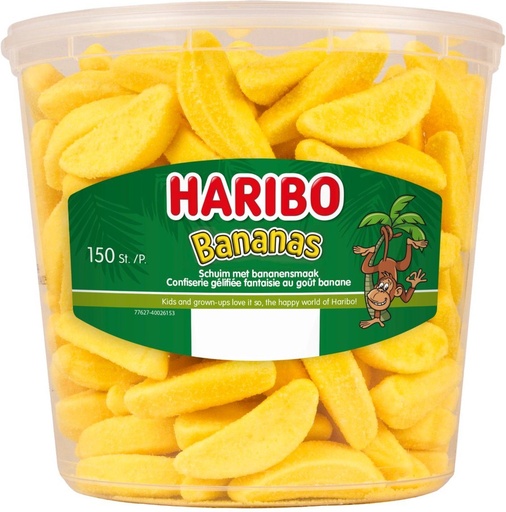 Haribo Bananas Bonbons 1050 Gr