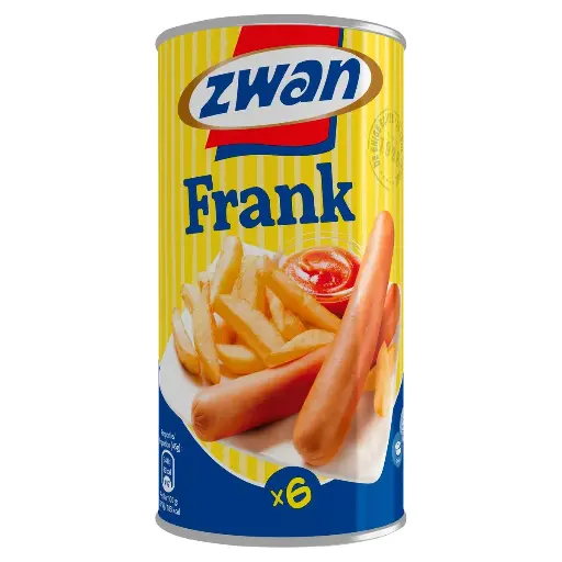 Zwan Saucisses Franck 550 Gr
