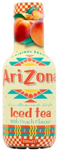 [ARIZ006] Arizona Iced Tea Peach Bouteille 50 Cl