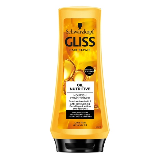 Gliss Kur Oil Nutritive Après-Shampoing 200 Ml